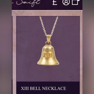 Taylor Swift Speak Now Bell Necklace - Official Merch